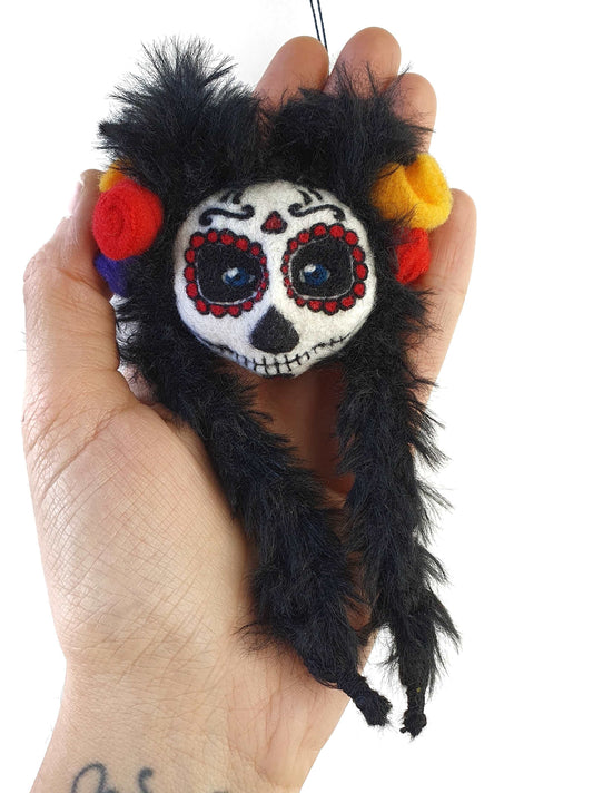 Santa Muerte Hanging Ornament