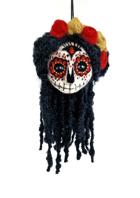 Santa Muerte Hanging Ornament