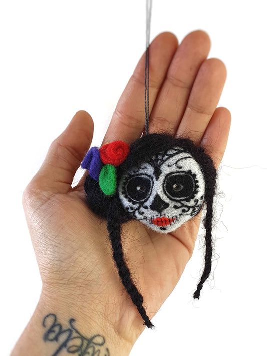 Santa Muerte Hanging Ornament